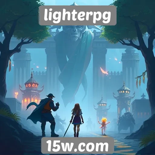 A evolução dos jogos no site lighterpg